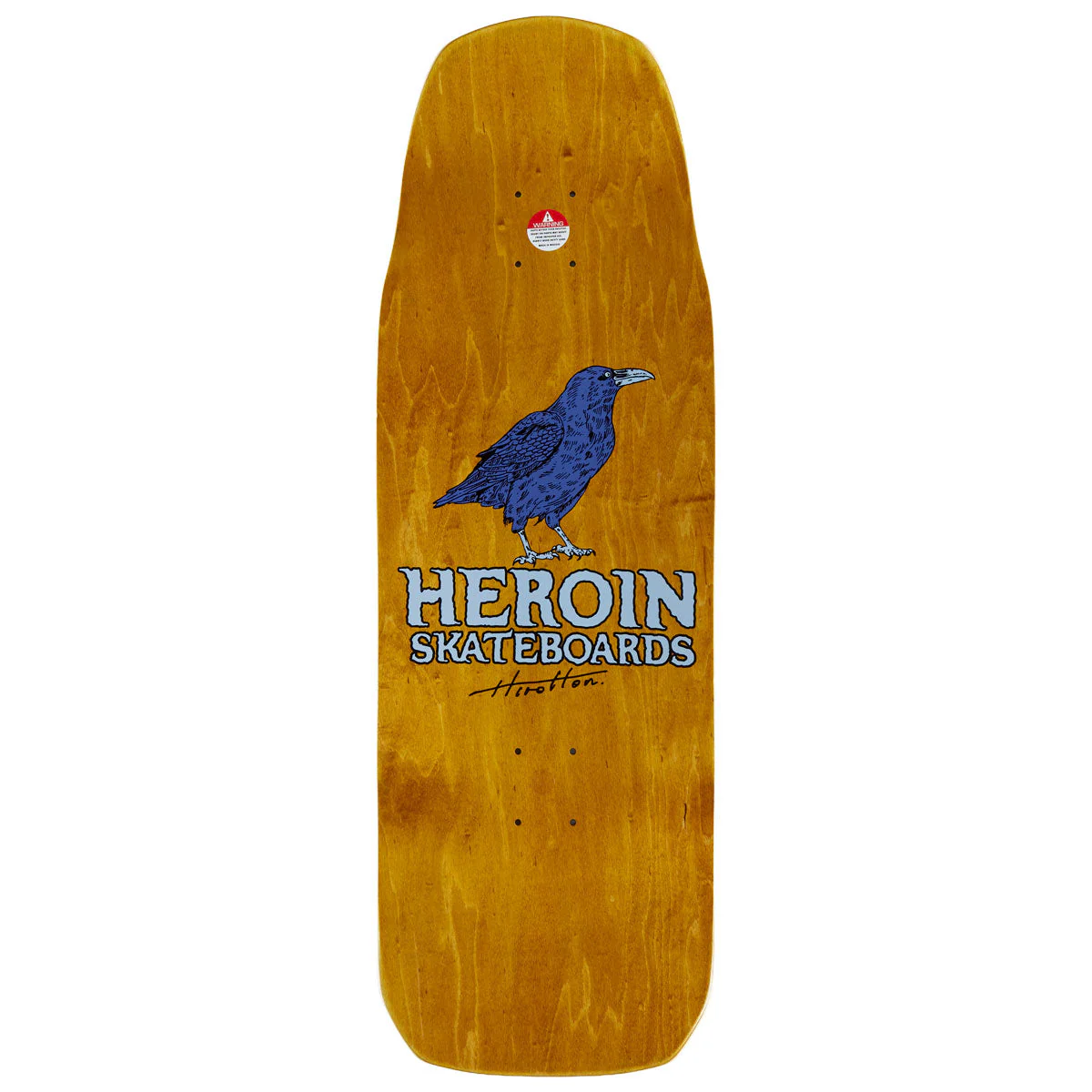 Heroin Nolan Houghton Crow Skateboard Complete - 9.90" - Image 2