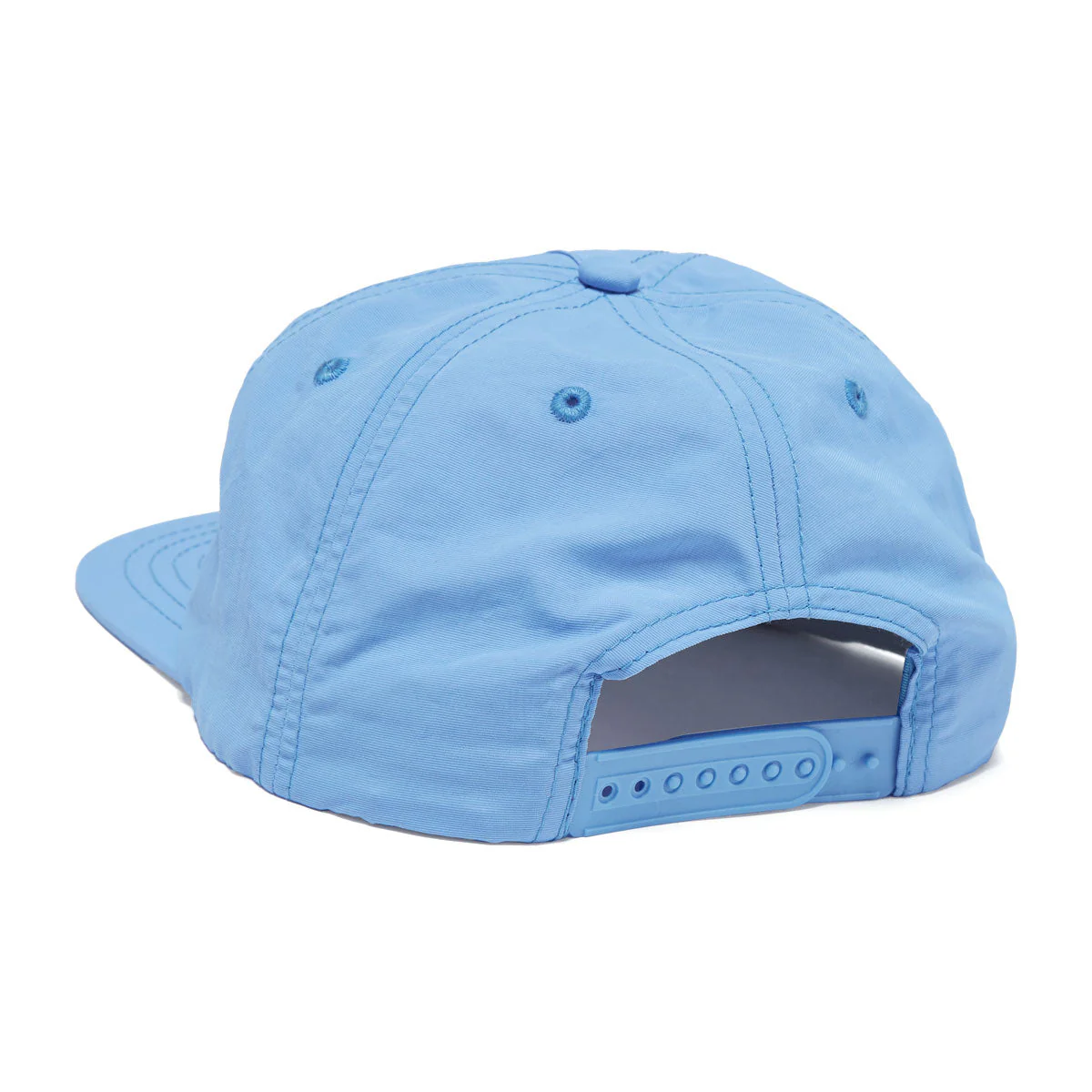 Heroin Script Nylon Snapback Hat - Blue/Pink - Image 2