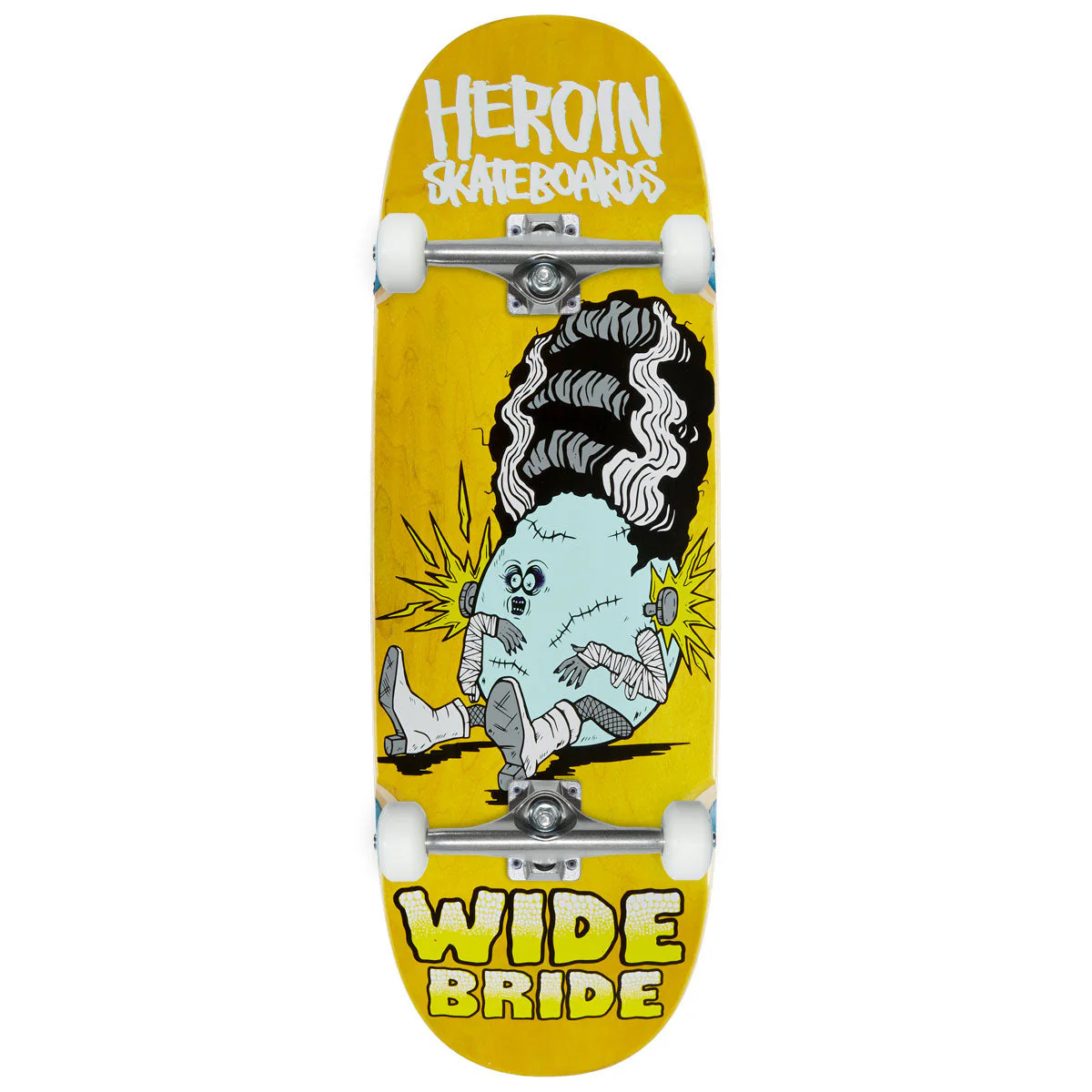 Heroin Wide Bride Skateboard Complete - 10.40"