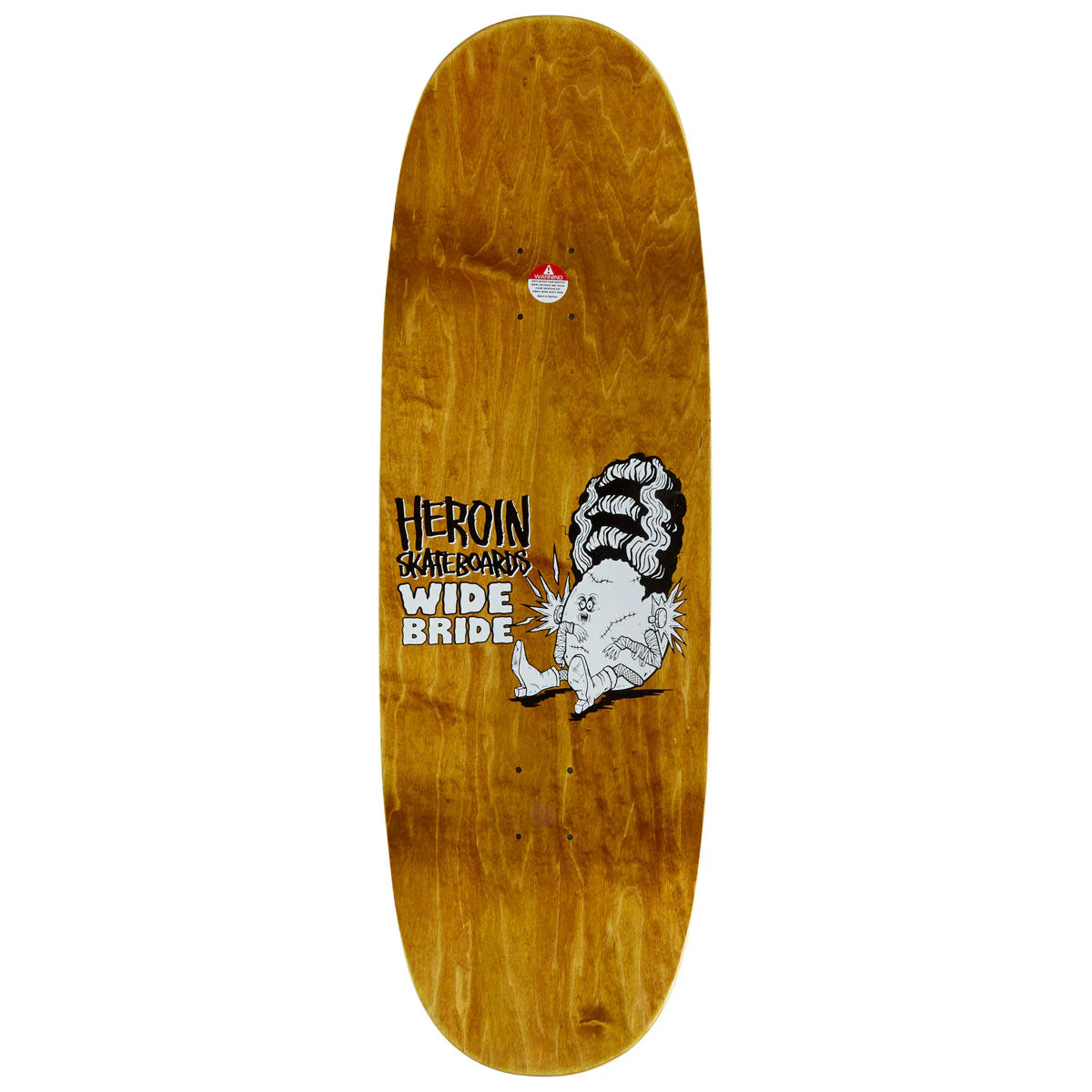 Heroin Wide Bride Skateboard Complete - 10.40" - Image 2