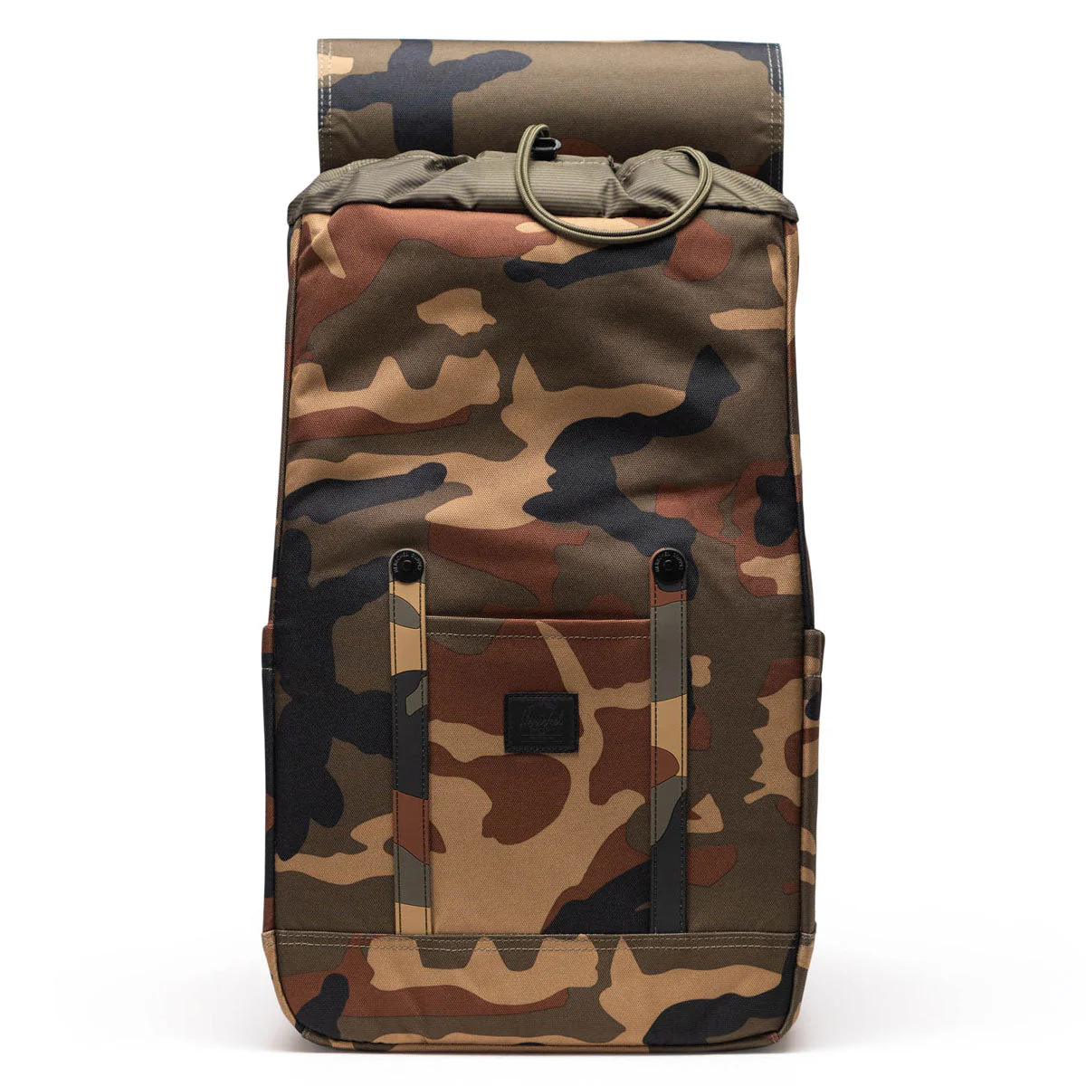 Herschel Supply Retreat Backpack - Woodland Camo/Black Label - Image 2