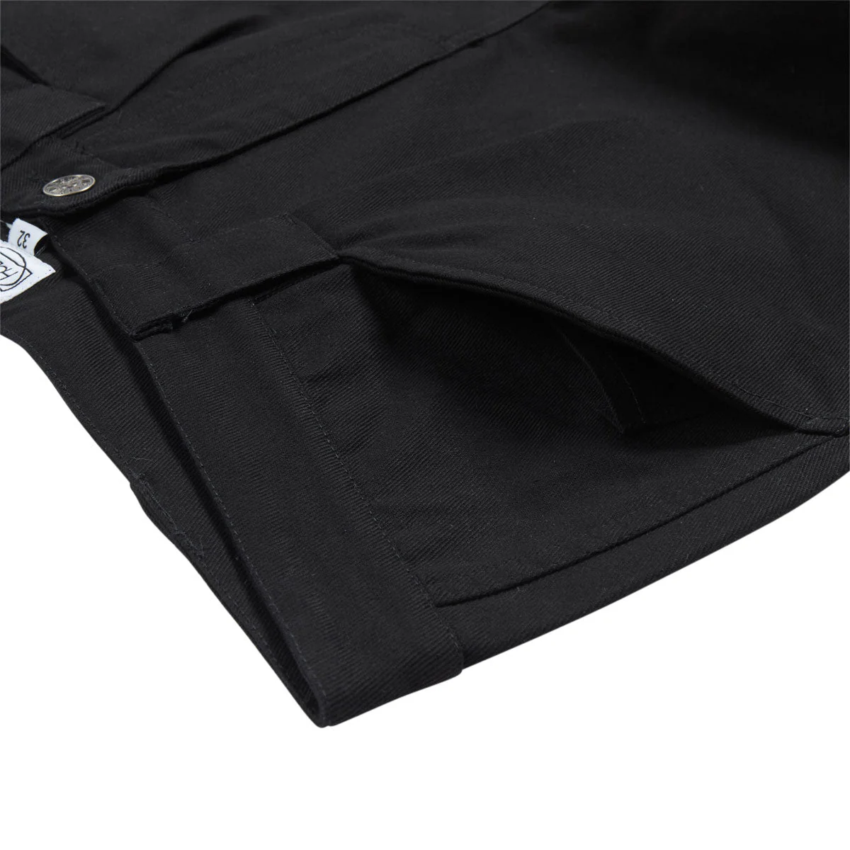 Hoddle Bermuda Pants - Black - Image 4