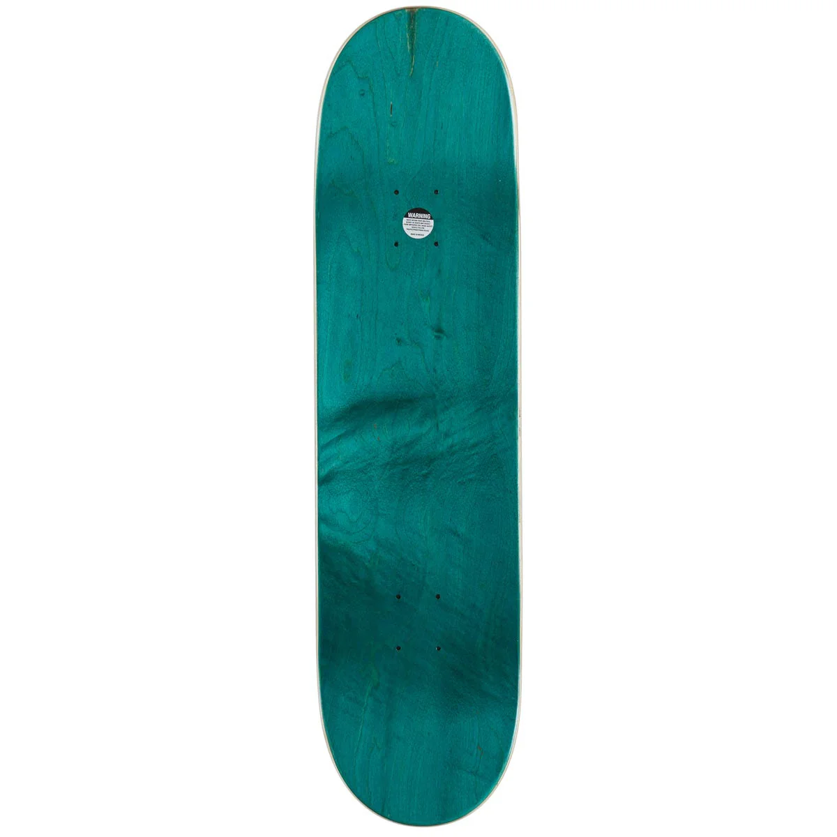 Hoddle Logo Woodgrain Skateboard Deck - 8.38" - Image 2