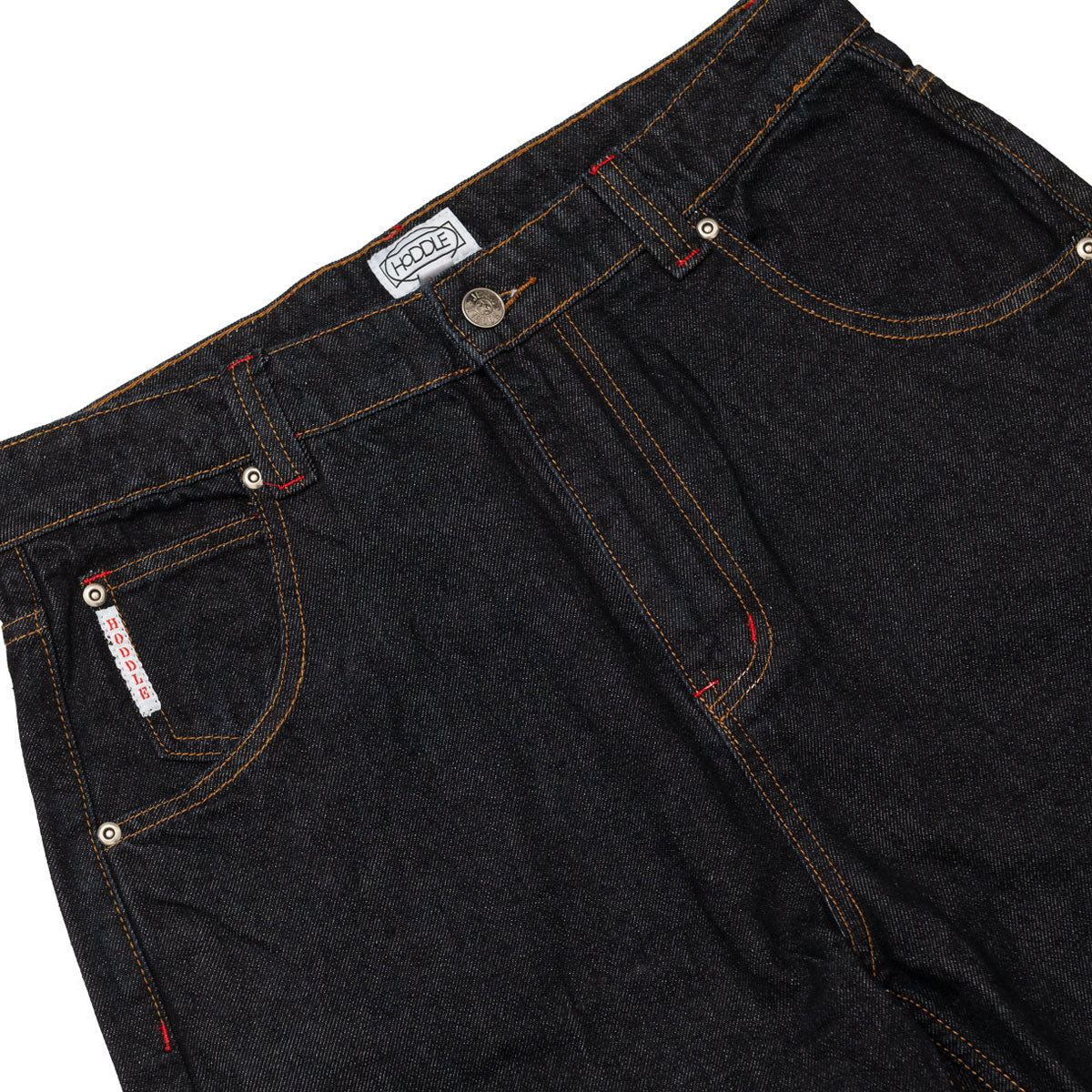 Hoddle Routine Straight Cut Jeans - Raw Indigo - Image 5