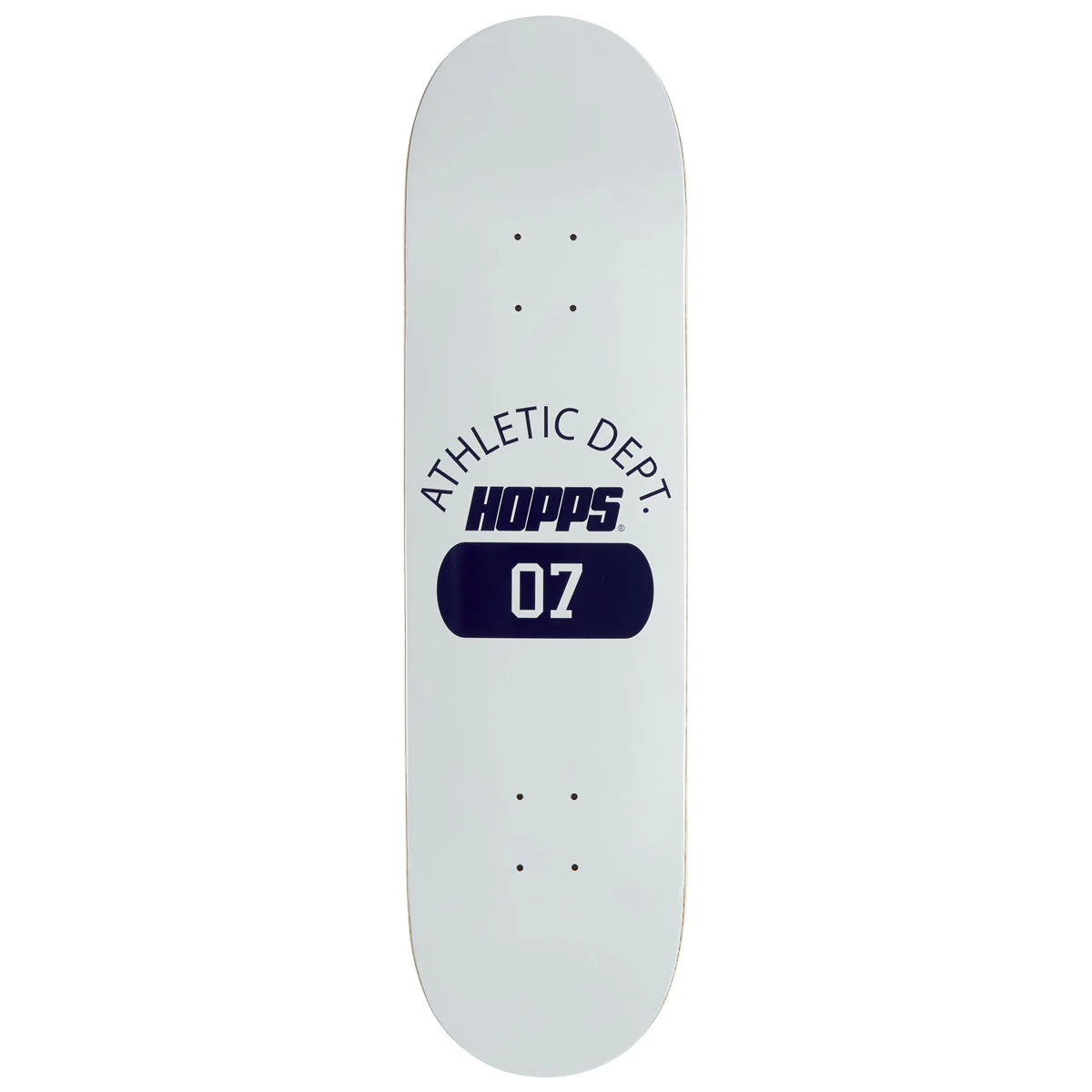 Hopps Athletic Dept. 07 Skateboard Deck - 8.38"