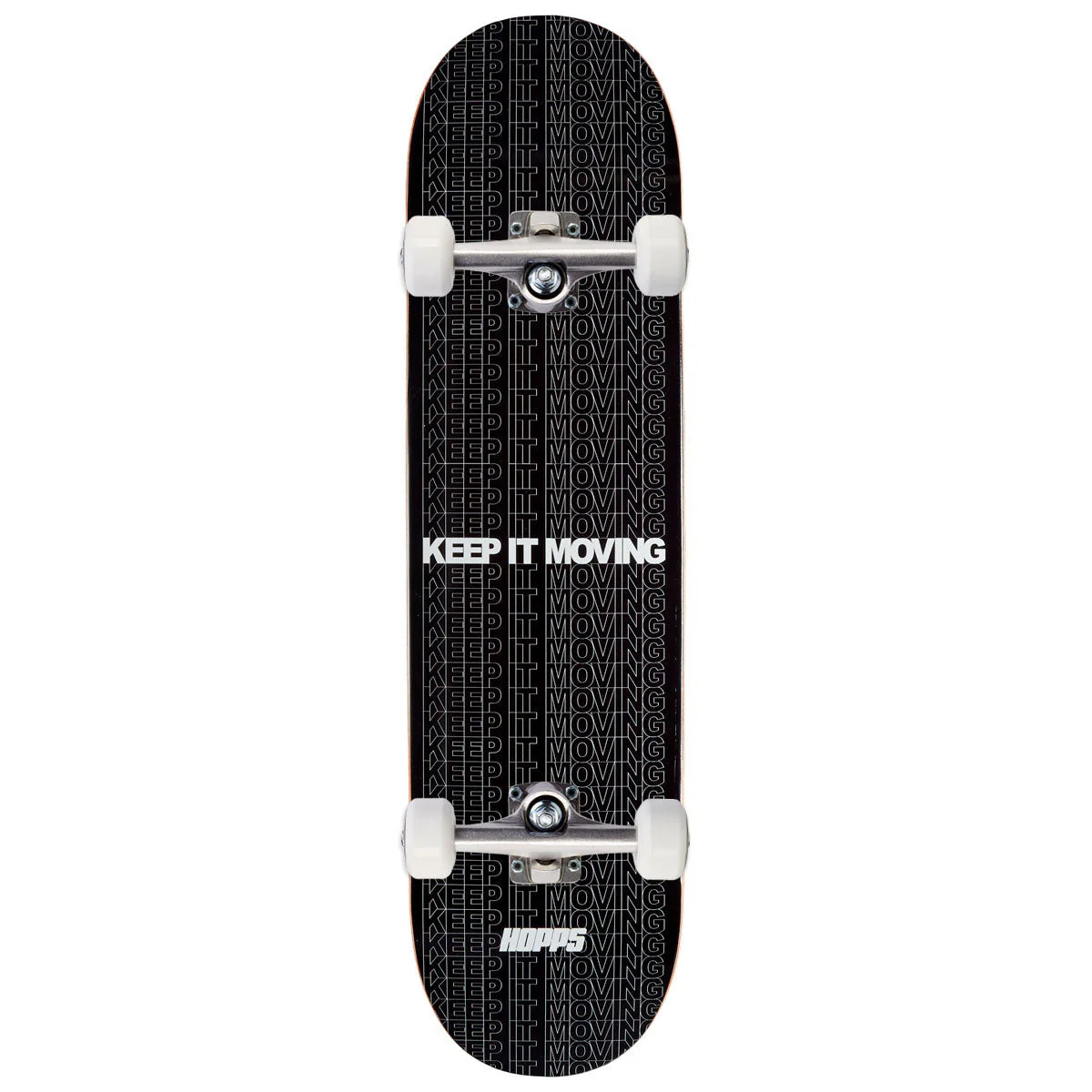 Hopps Keep It Moving Skateboard Complete - Multi - 8.00"