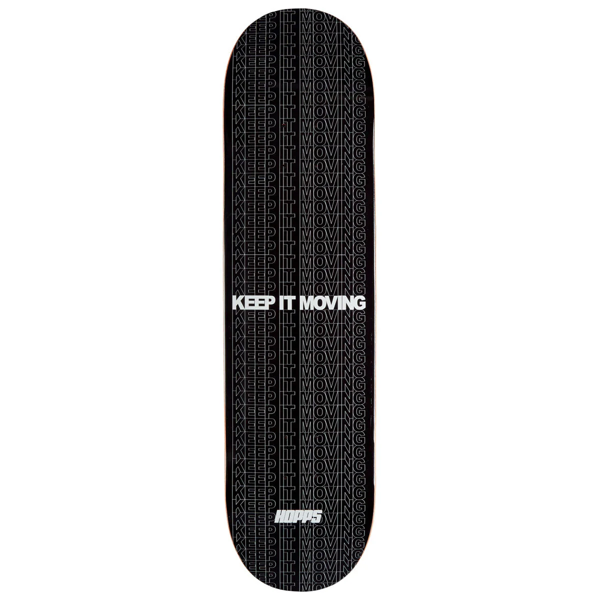 Hopps Keep It Moving Skateboard Deck - Multi - 8.00"