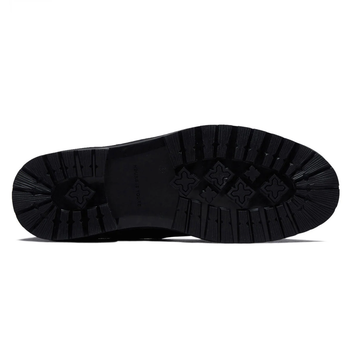 Hours Is Yours Cohiba PD Dollin Lug Loafer Shoes Shoes - Black Suede - Image 4