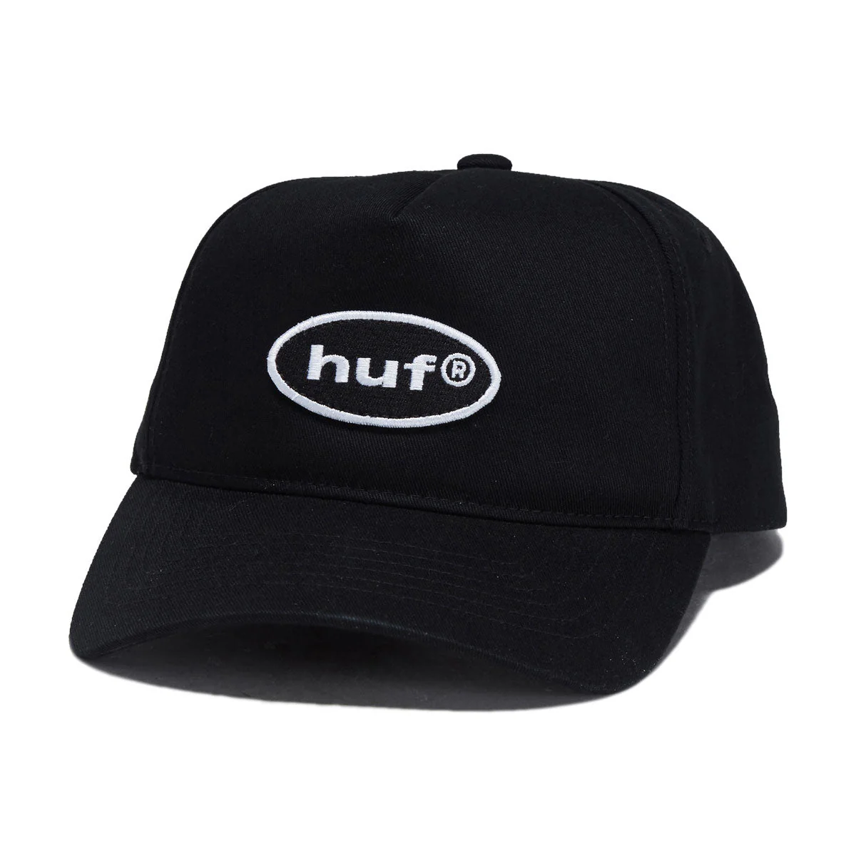 HUF 89 Oval 5 Panel Hat - Black