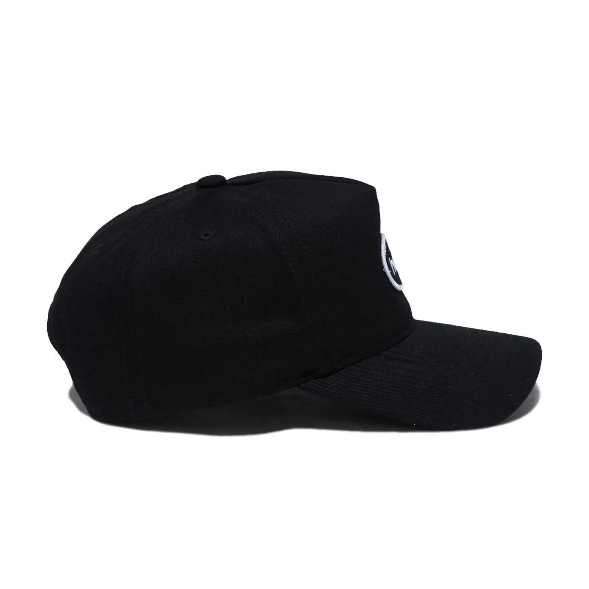 HUF 89 Oval 5 Panel Hat - Black - Image 4