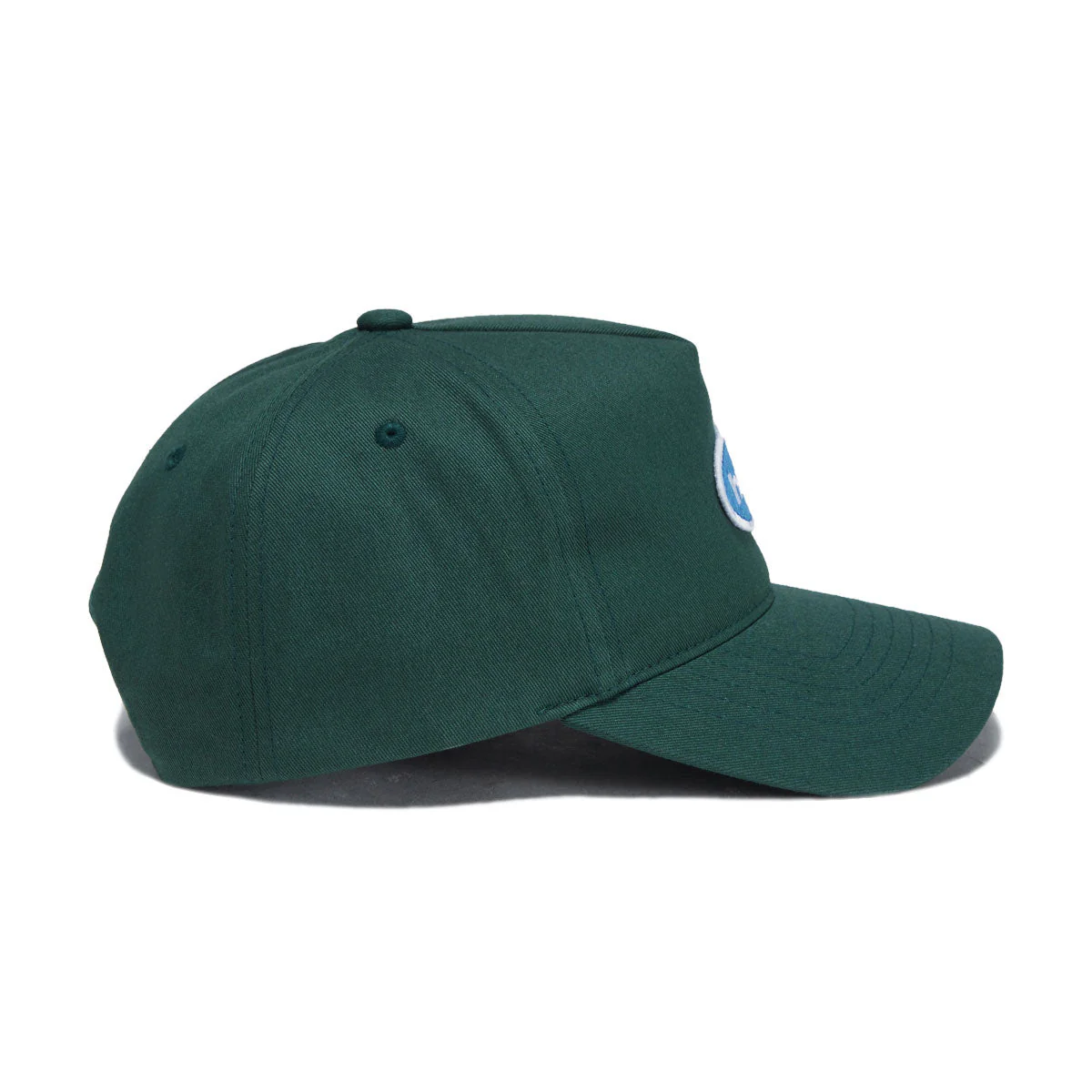 HUF 89 Oval 5 Panel Hat - Forest Green - Image 4