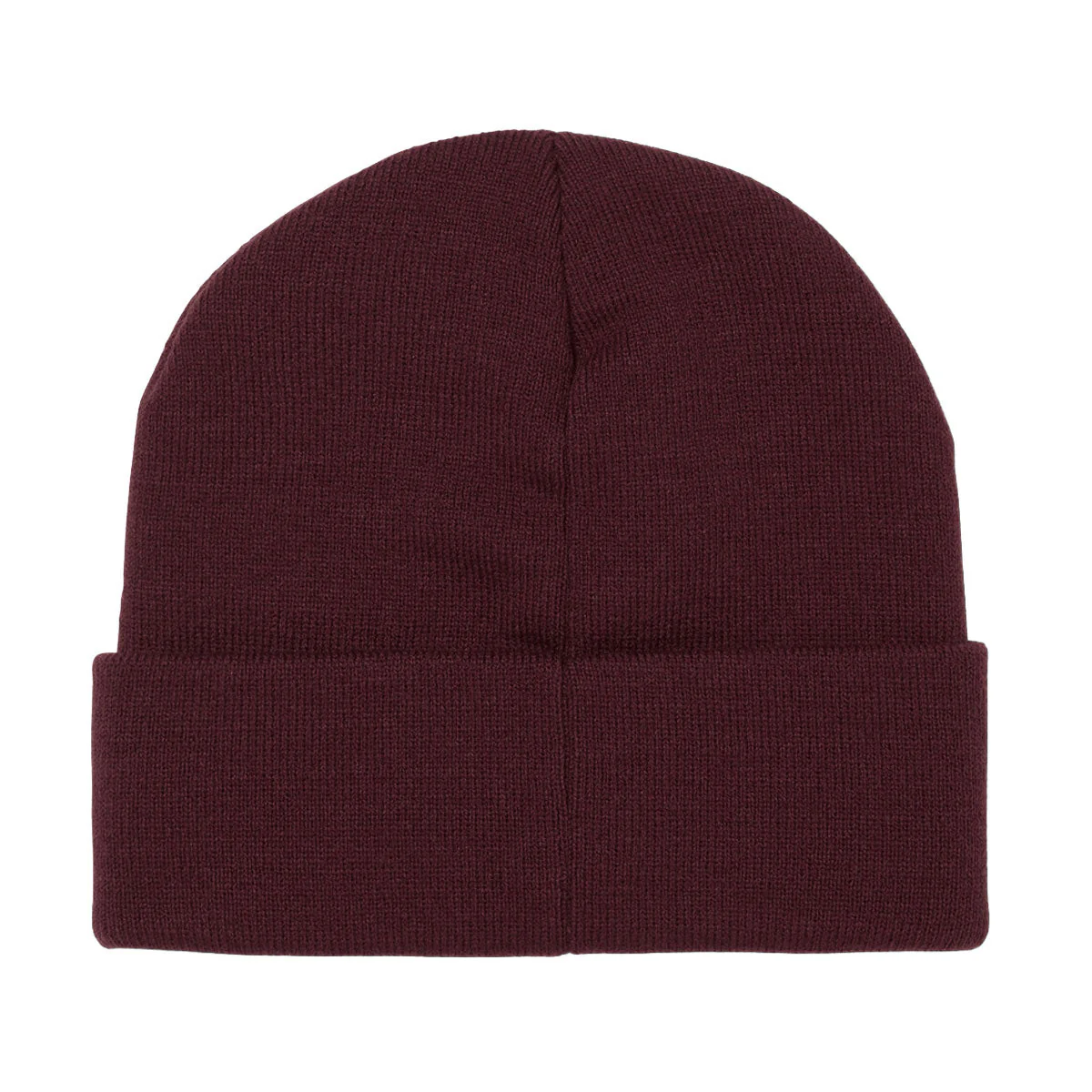 HUF All Caps Cuff Beanie - Burgundy - Image 2