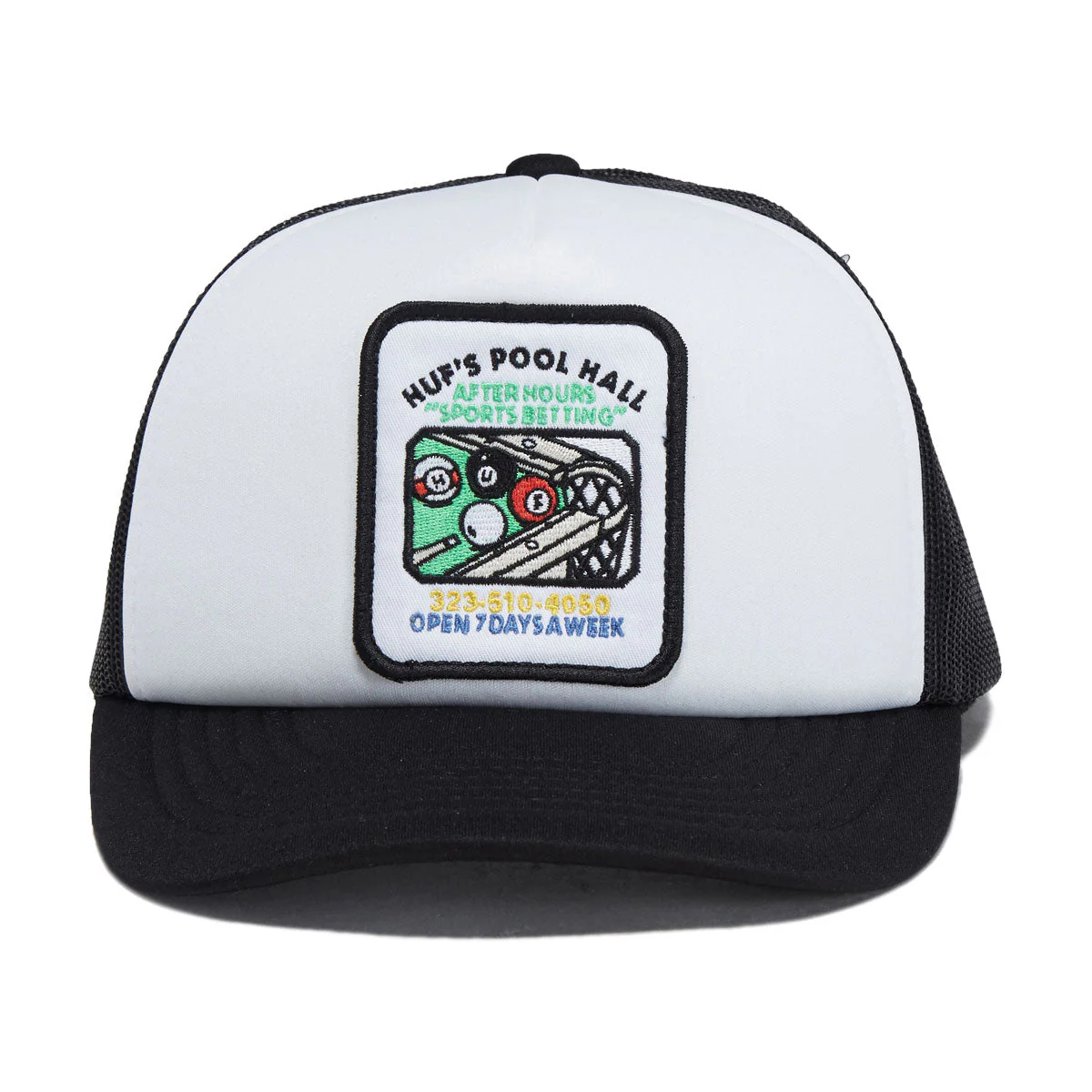 HUF Billards Trucker Hat - Natural - Image 3