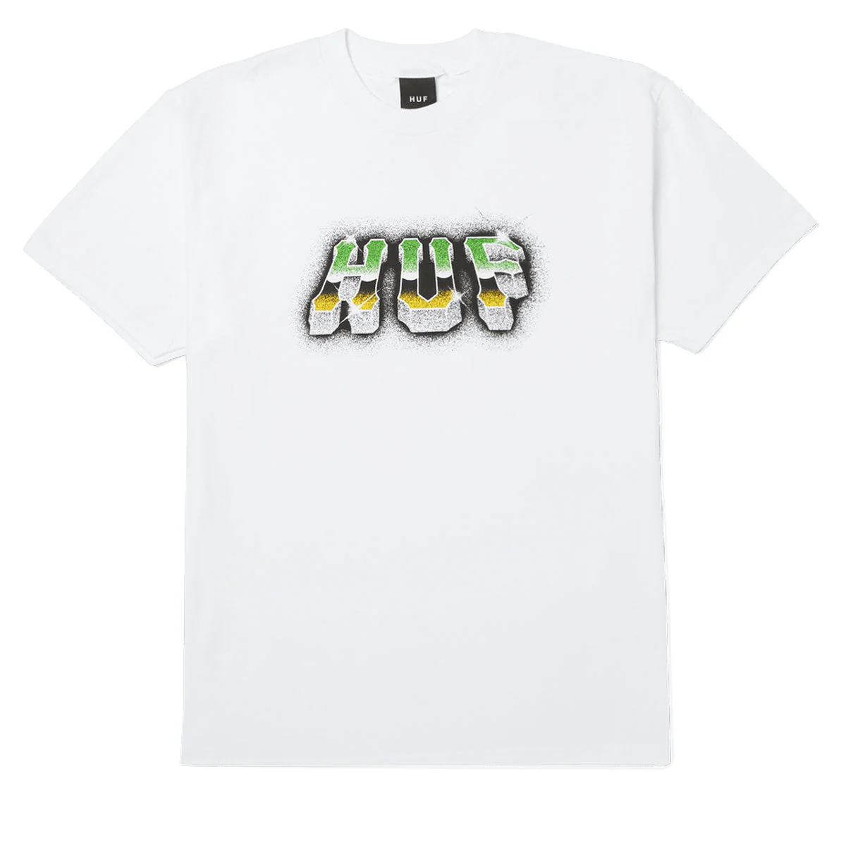 HUF Chrome Grit T-Shirt - White
