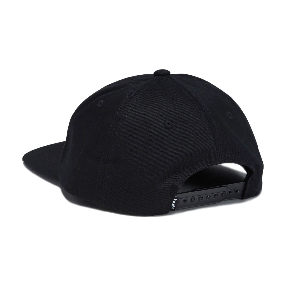 HUF Classic Arch Snapback Hat - Black/White