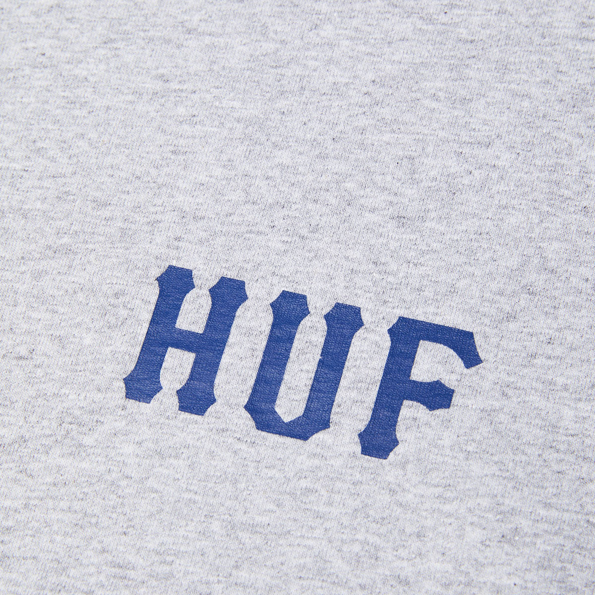HUF Classic H T-Shirt - Heather Grey/Navy - Image 3
