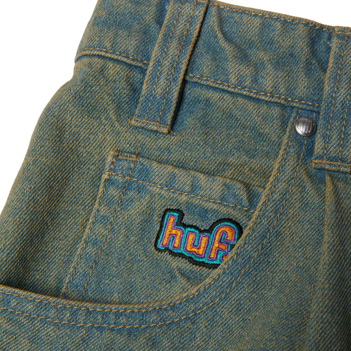 HUF Cromer Shorts - Indigo Earth - Image 3