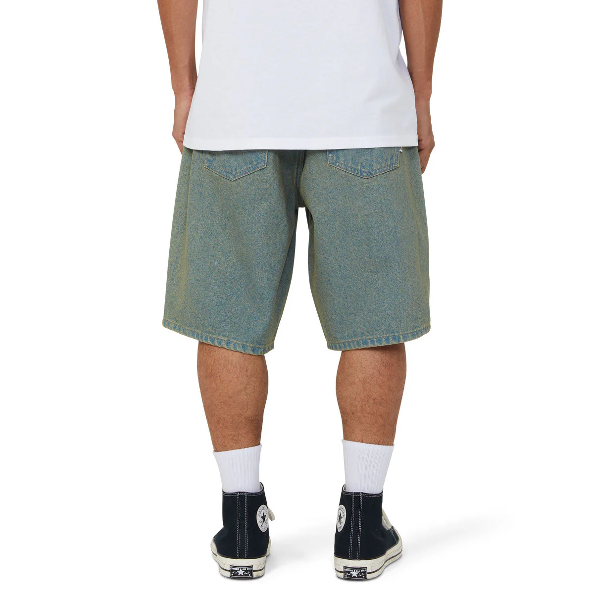 HUF Cromer Shorts - Indigo Earth - Image 5
