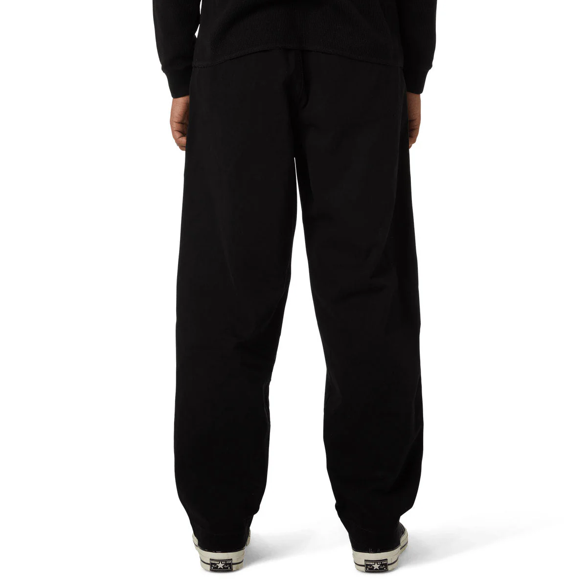 HUF Cromer Trouser Pants - Black - Image 4