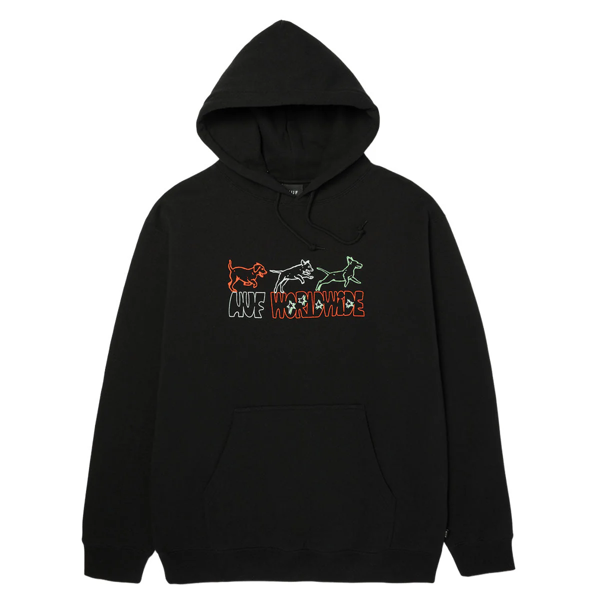 HUF Fetch Hoodie - Black