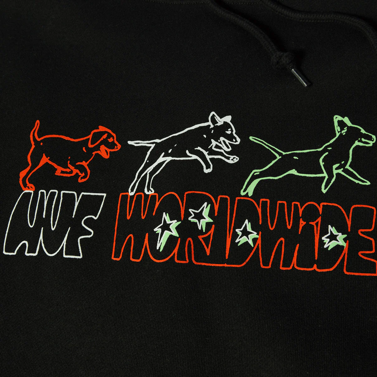 HUF Fetch Hoodie - Black - Image 2