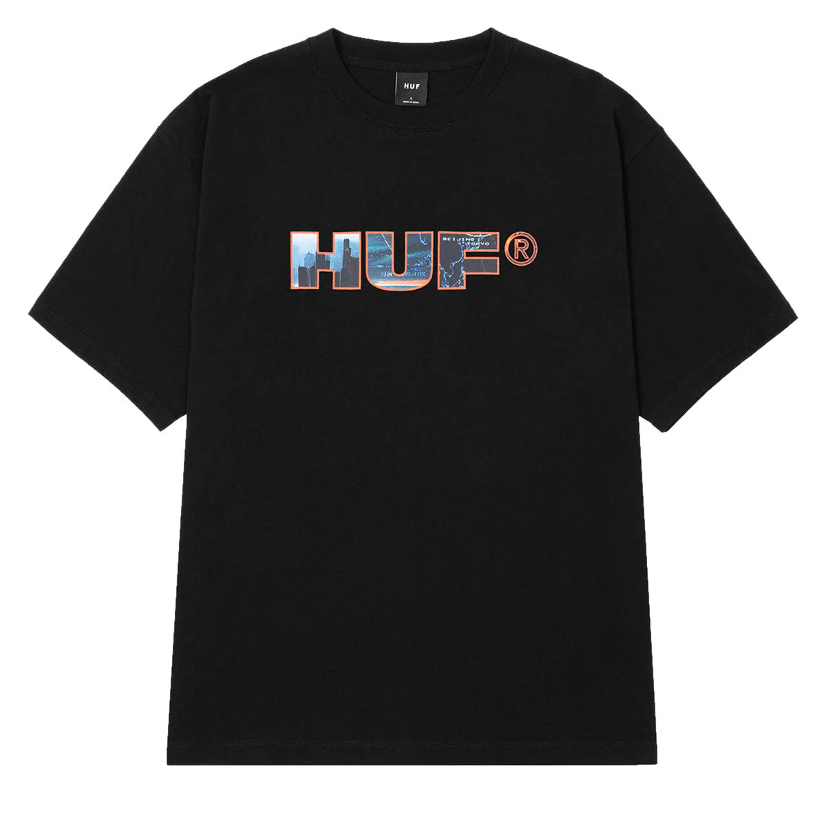 HUF Flight Path T-Shirt - Black