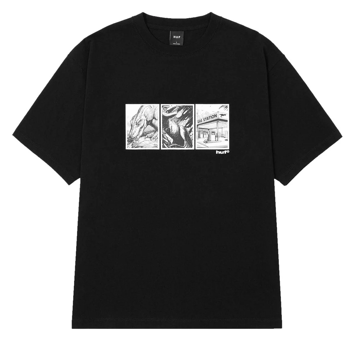 HUF Fossil Fuel T-Shirt - Black