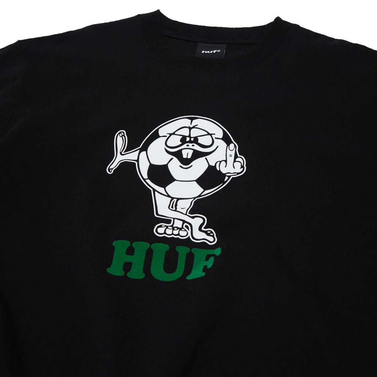 HUF Foul Play T-Shirt - Black - Image 2