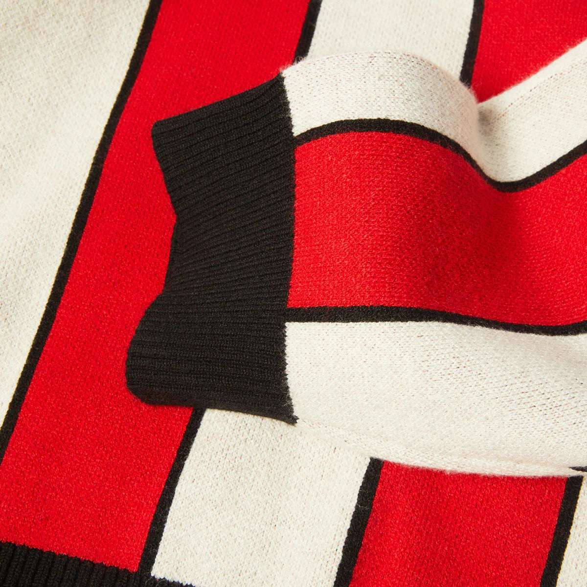 HUF Midfield Jersey Sweater - Red - Image 3