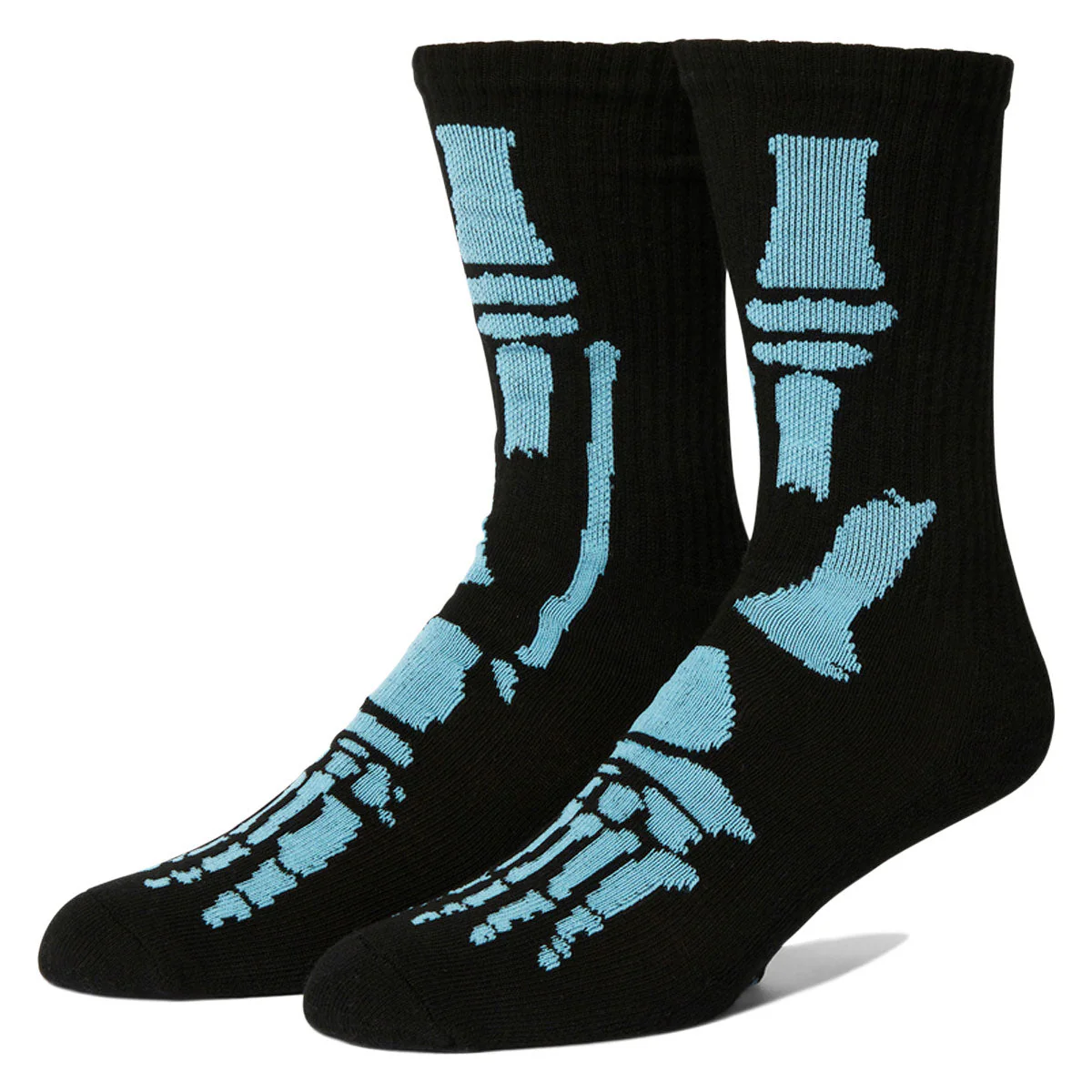 HUF Out For The Season Crew Socks - Black