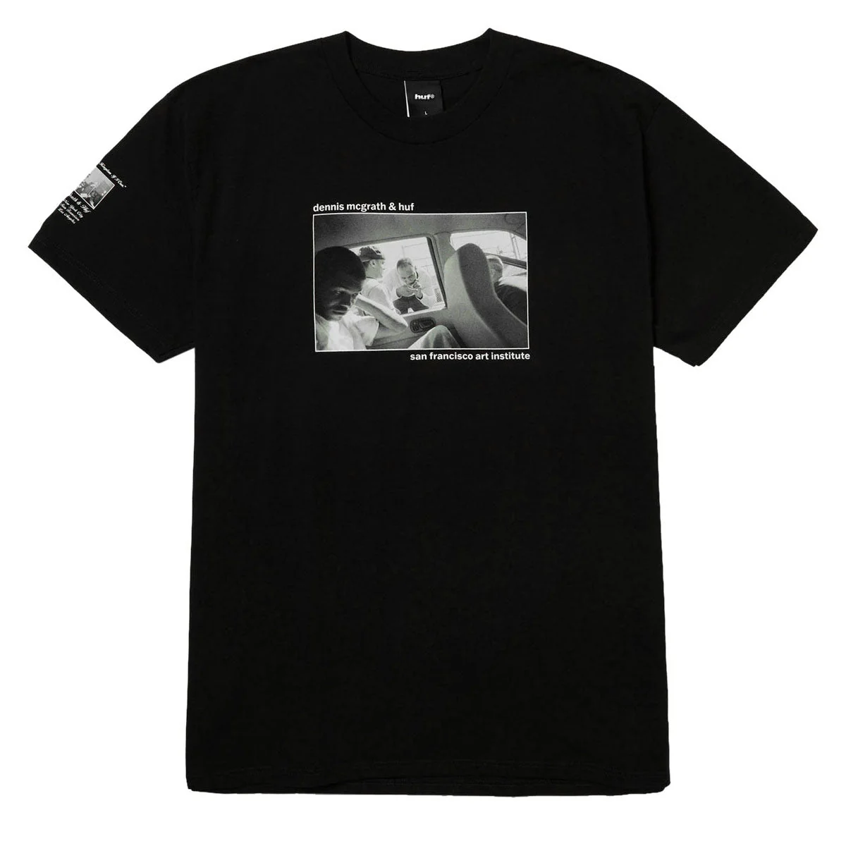 HUF Paved With Gold T-Shirt - Black