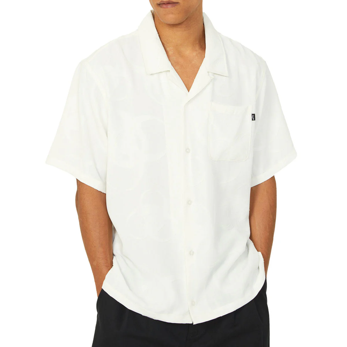 HUF Sector Jacquard Shirt - Bleach