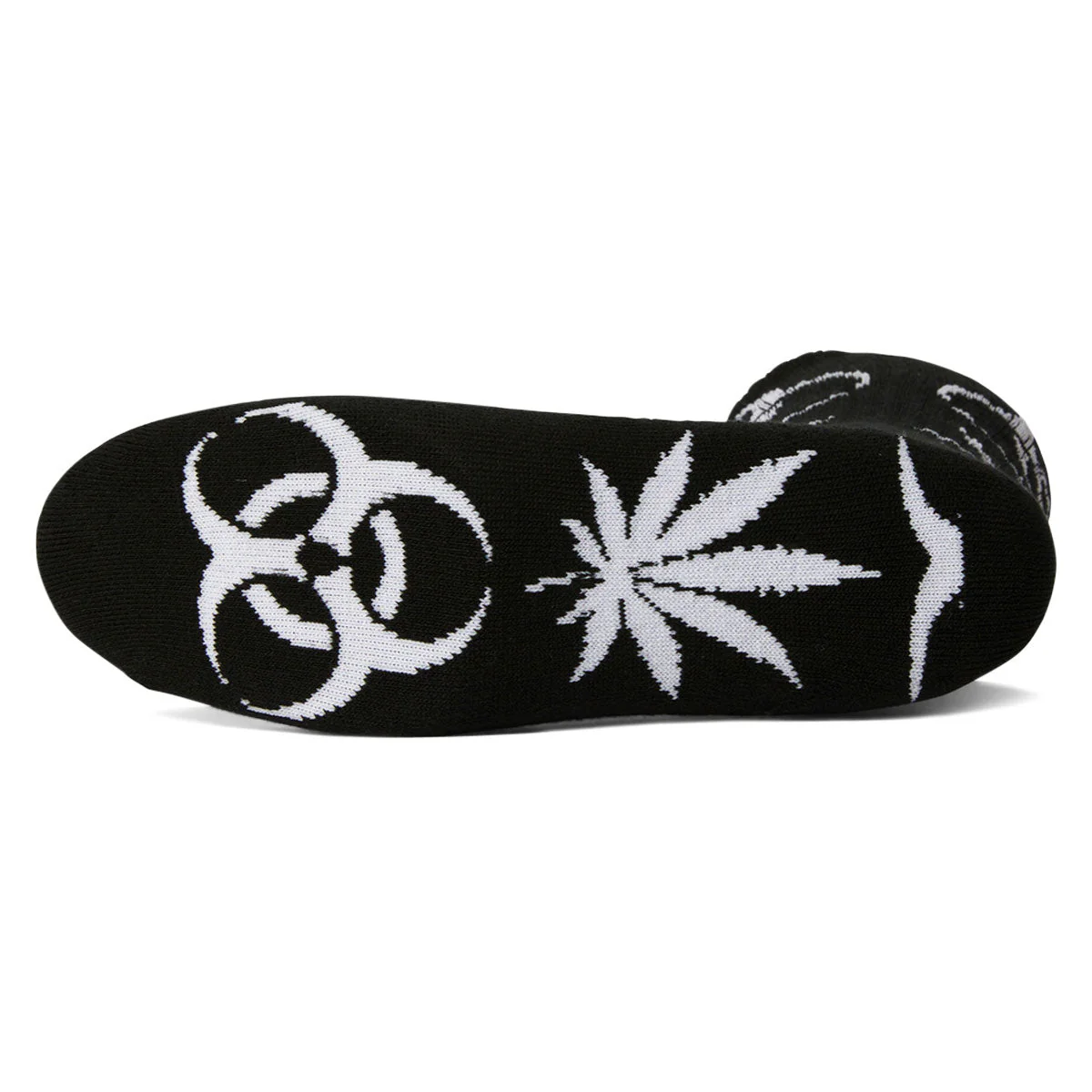 HUF Sector Plantlifes Socks - Black - Image 2