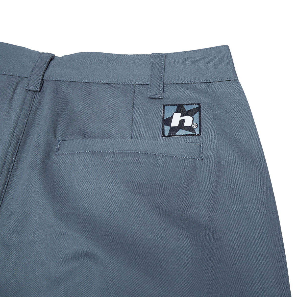 HUF Sorta Long Chino Shorts - Oil Blue - Image 5