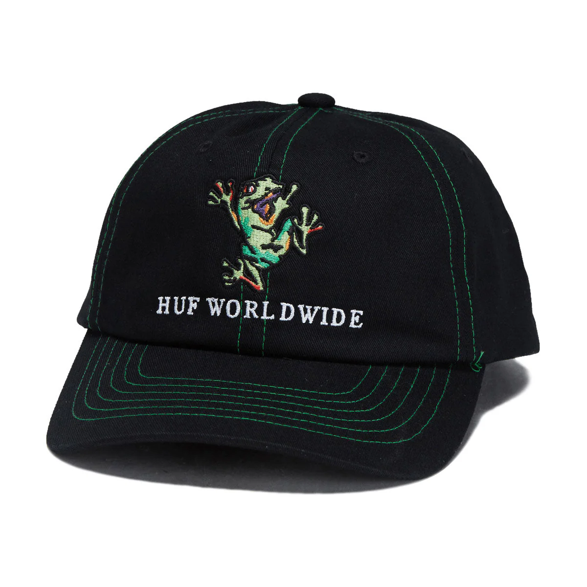HUF Stuck On You 6 Panel CV Hat - Black