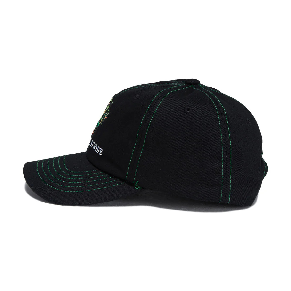 HUF Stuck On You 6 Panel CV Hat - Black - Image 3