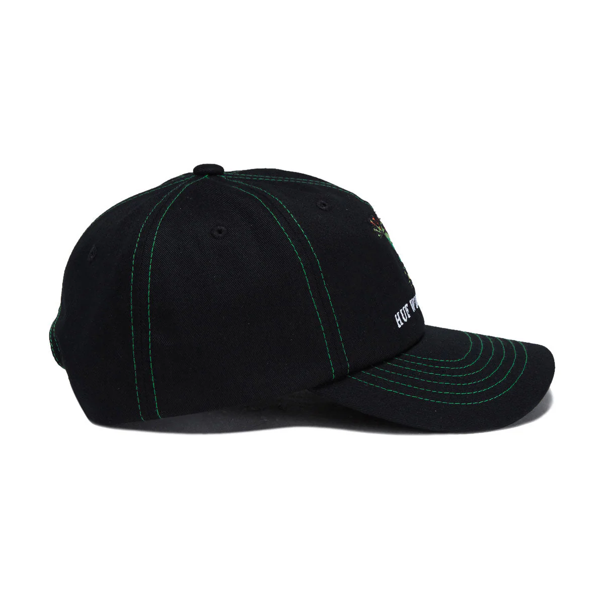 HUF Stuck On You 6 Panel CV Hat - Black - Image 4