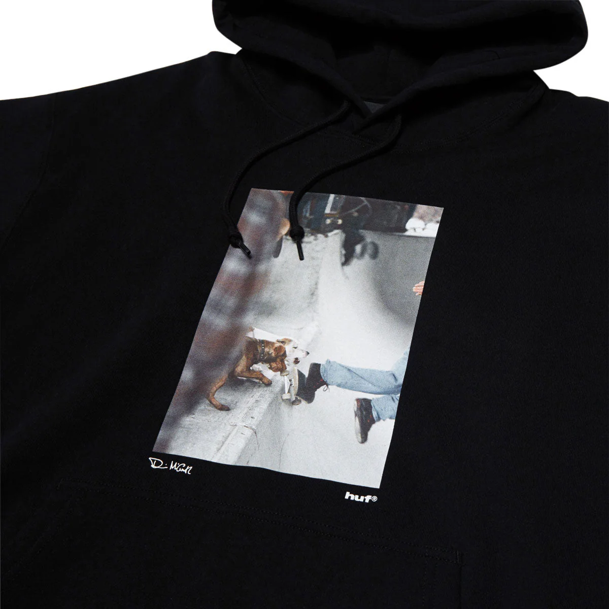 HUF The Angels Fly Hoodie - Black - Image 3