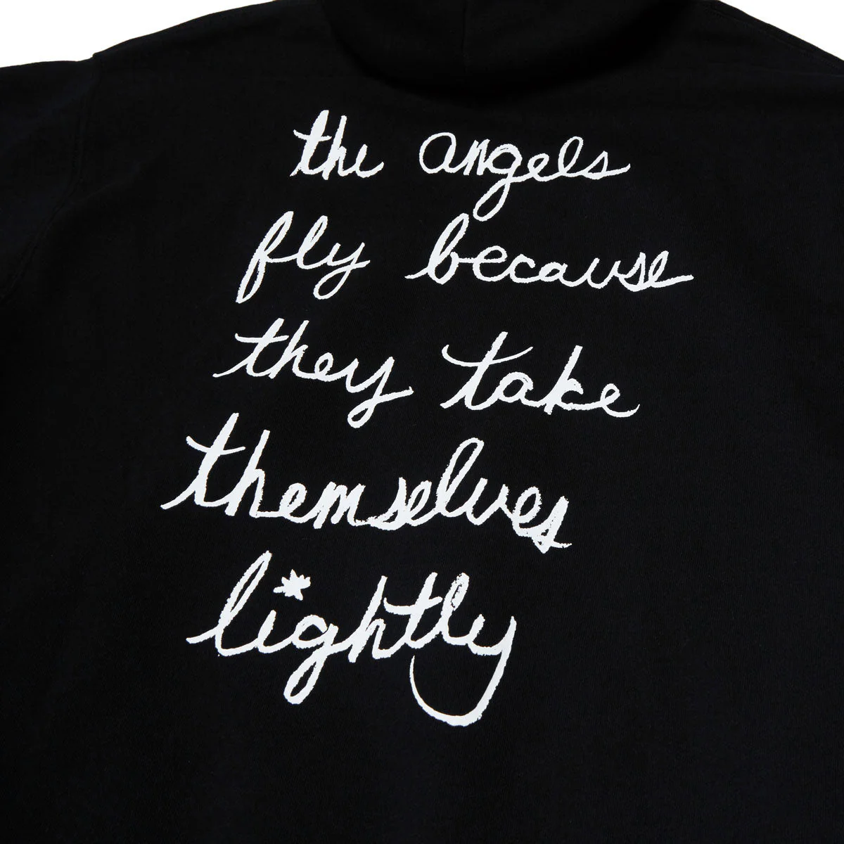 HUF The Angels Fly Hoodie - Black - Image 4