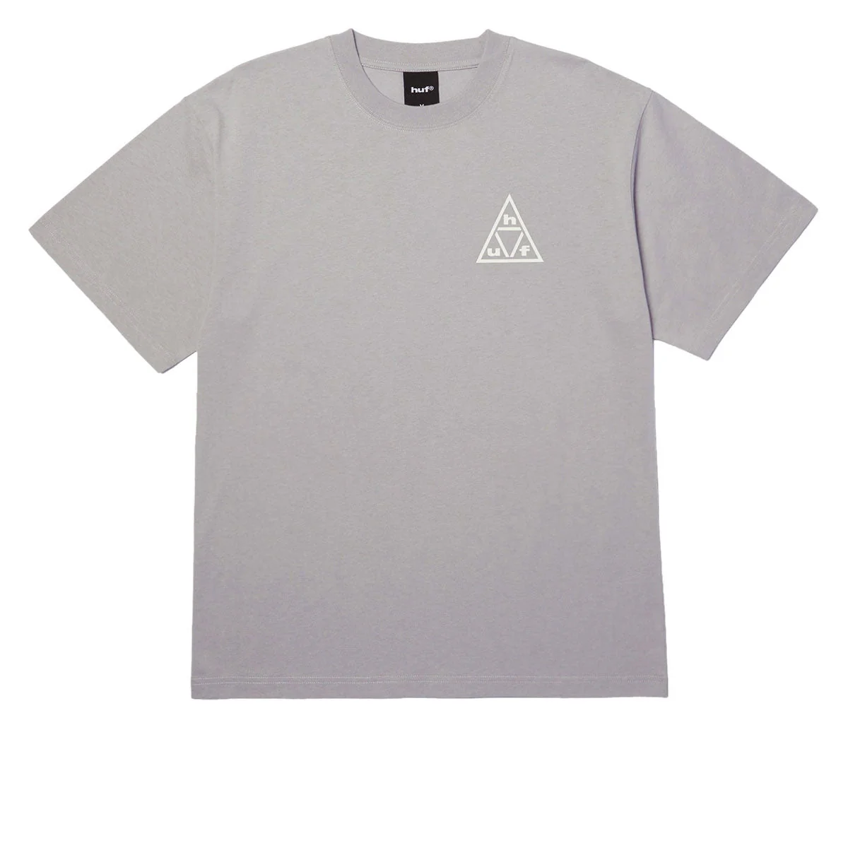 HUF Triple Triangle T-Shirt - Lilac Chalk/White