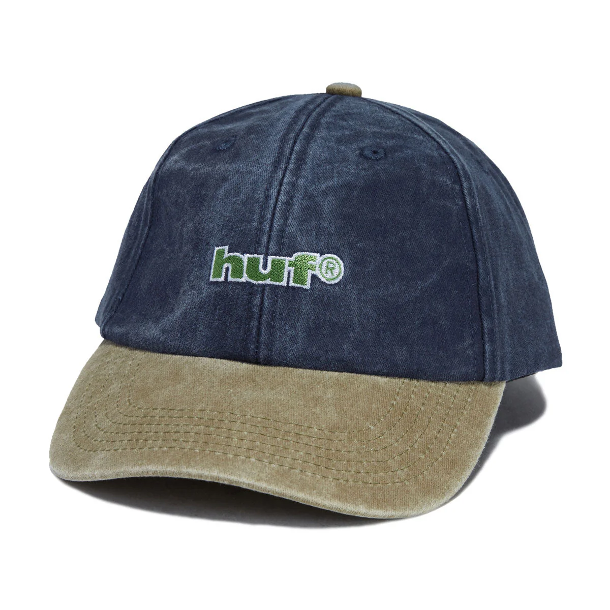 HUF Two Tone 89 Washed 6 Panel Hat - Navy