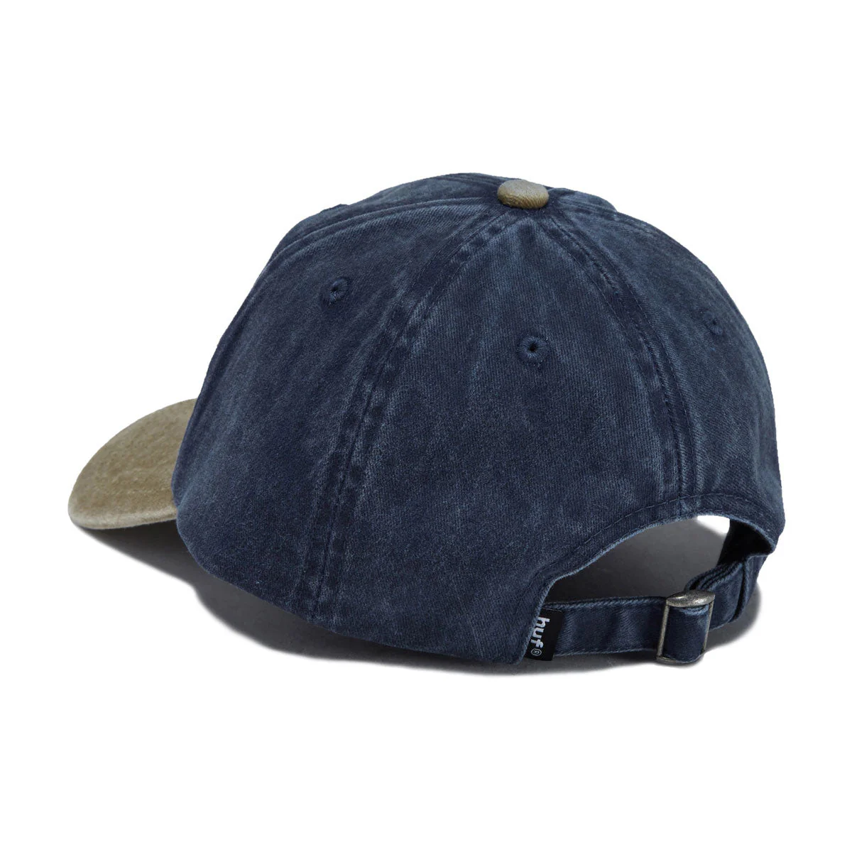 HUF Two Tone 89 Washed 6 Panel Hat - Navy - Image 2
