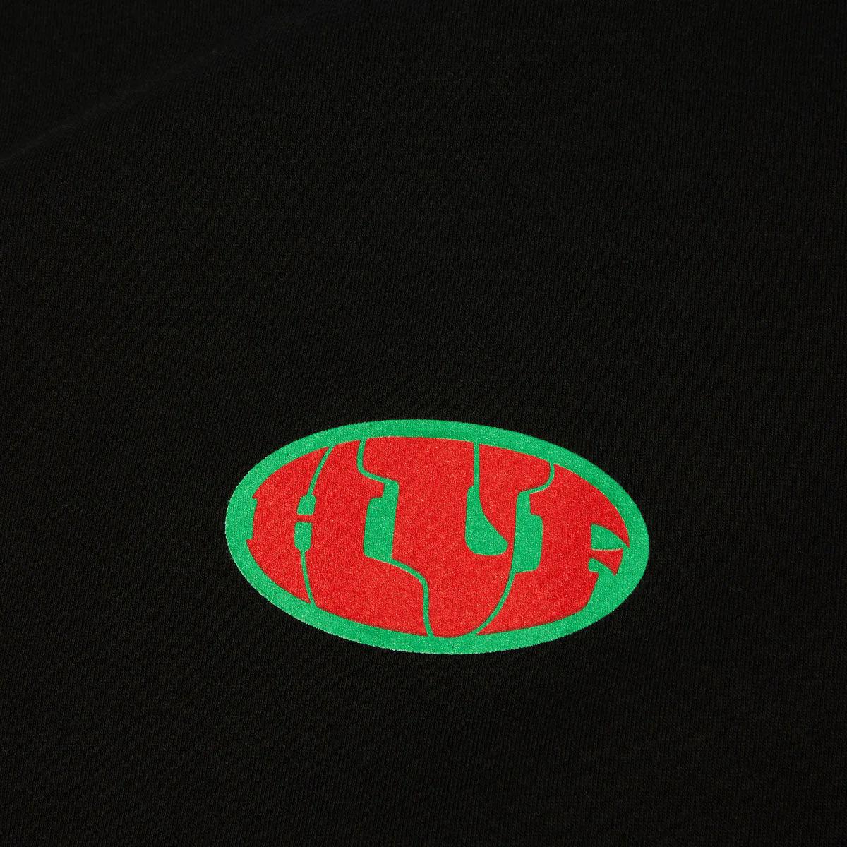 HUF Warped T-Shirt - Black - Image 2