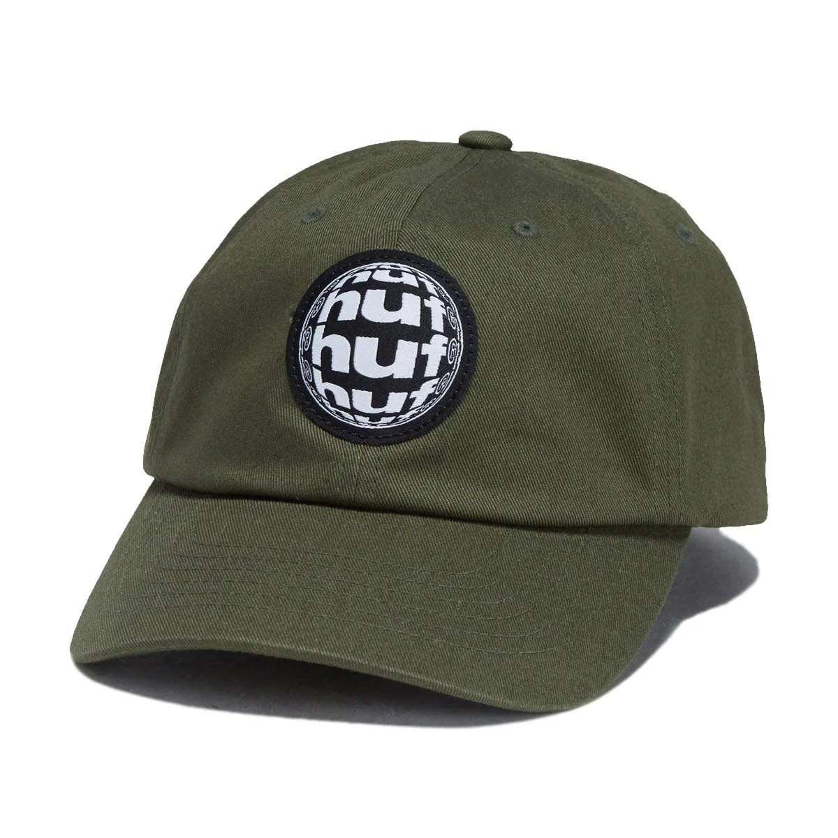 HUF Wide Angle 6 Panel CV Hat - Olive