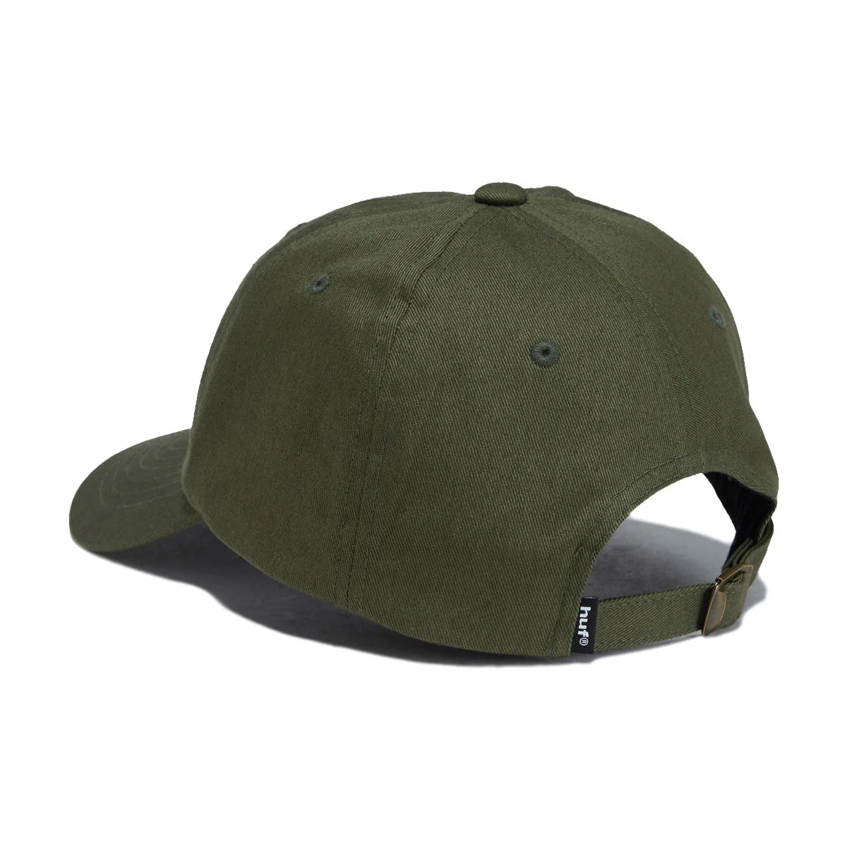 HUF Wide Angle 6 Panel CV Hat - Olive - Image 2