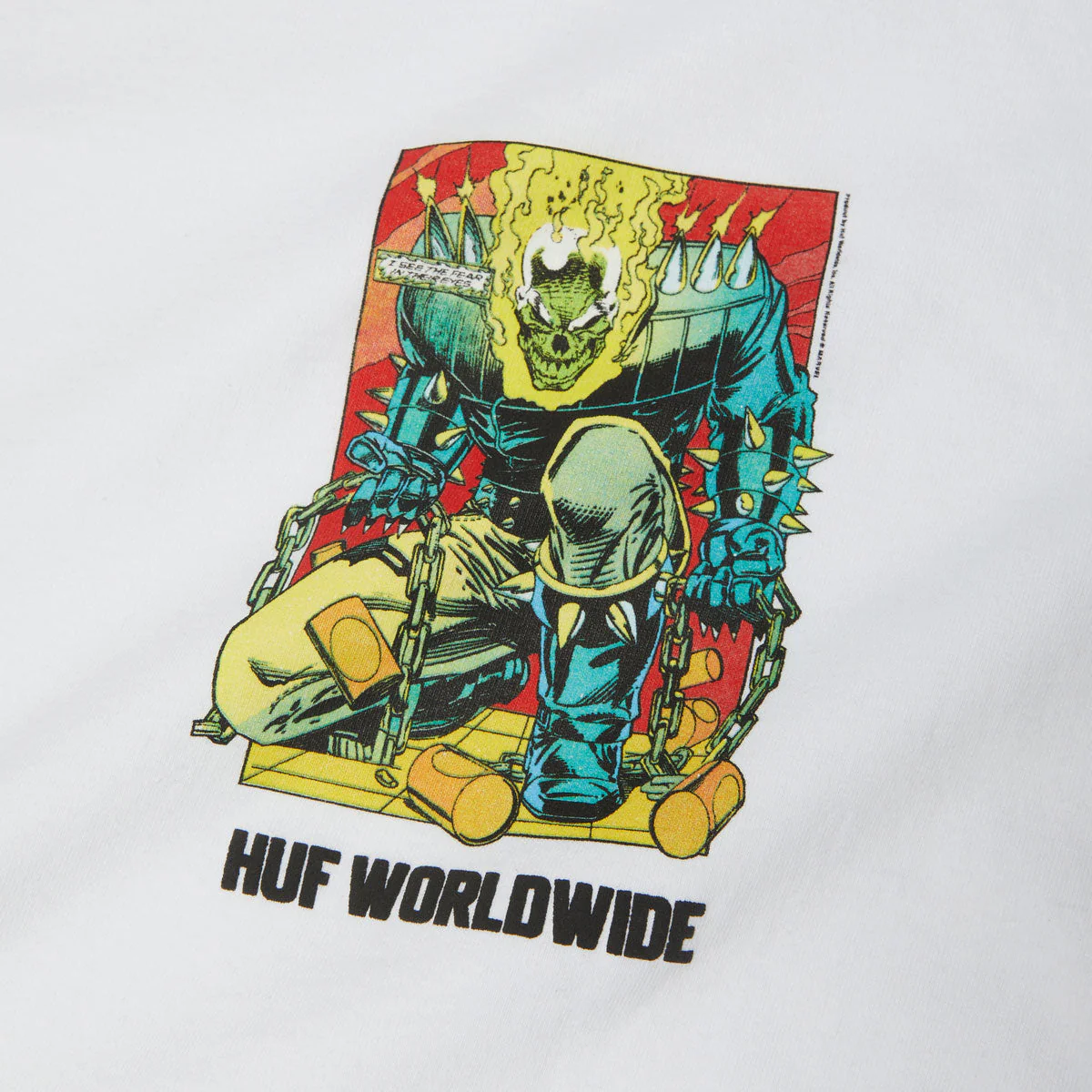 HUF x Marvel Terror T-Shirt - White - Image 2