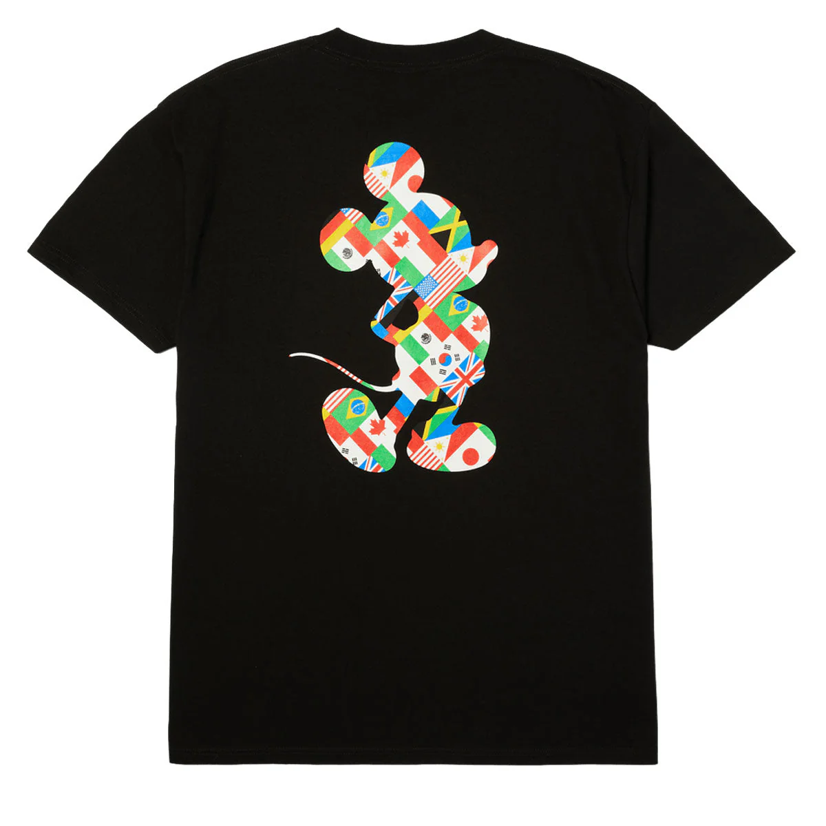 HUF x Mickey Mouse World Tour Silhouette T-Shirt - Black