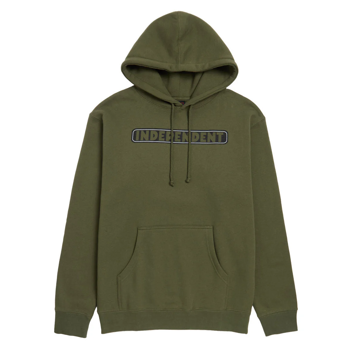 Independent Bar Logo Hoodie - Army