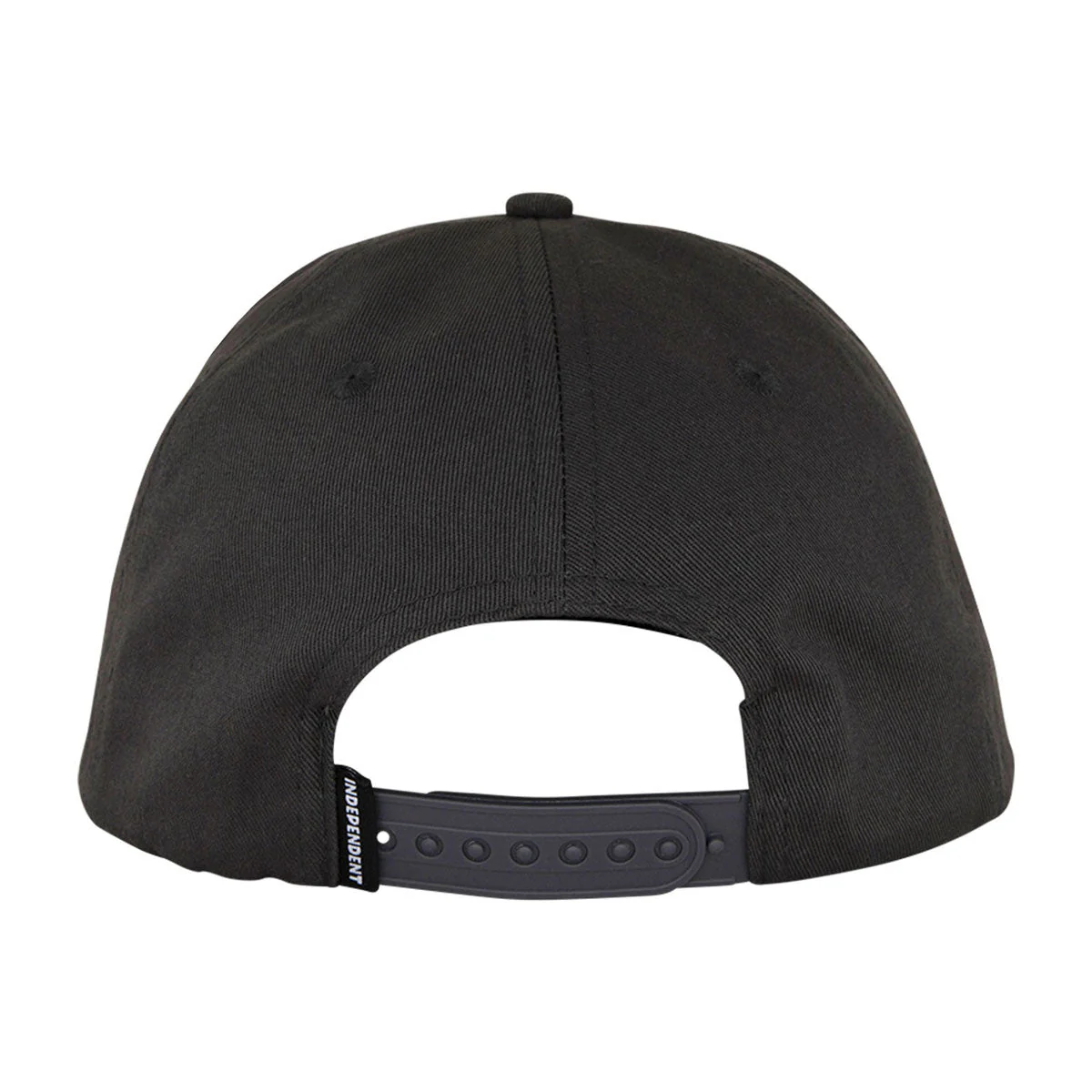 Independent Bar Logo Snapback Hat - Charcoal - Image 3