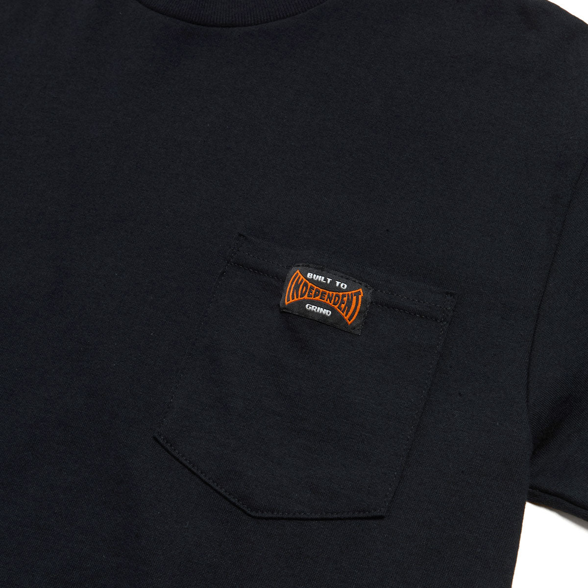 Independent Built To Grind Pocket T-Shirt - Black - Image 2